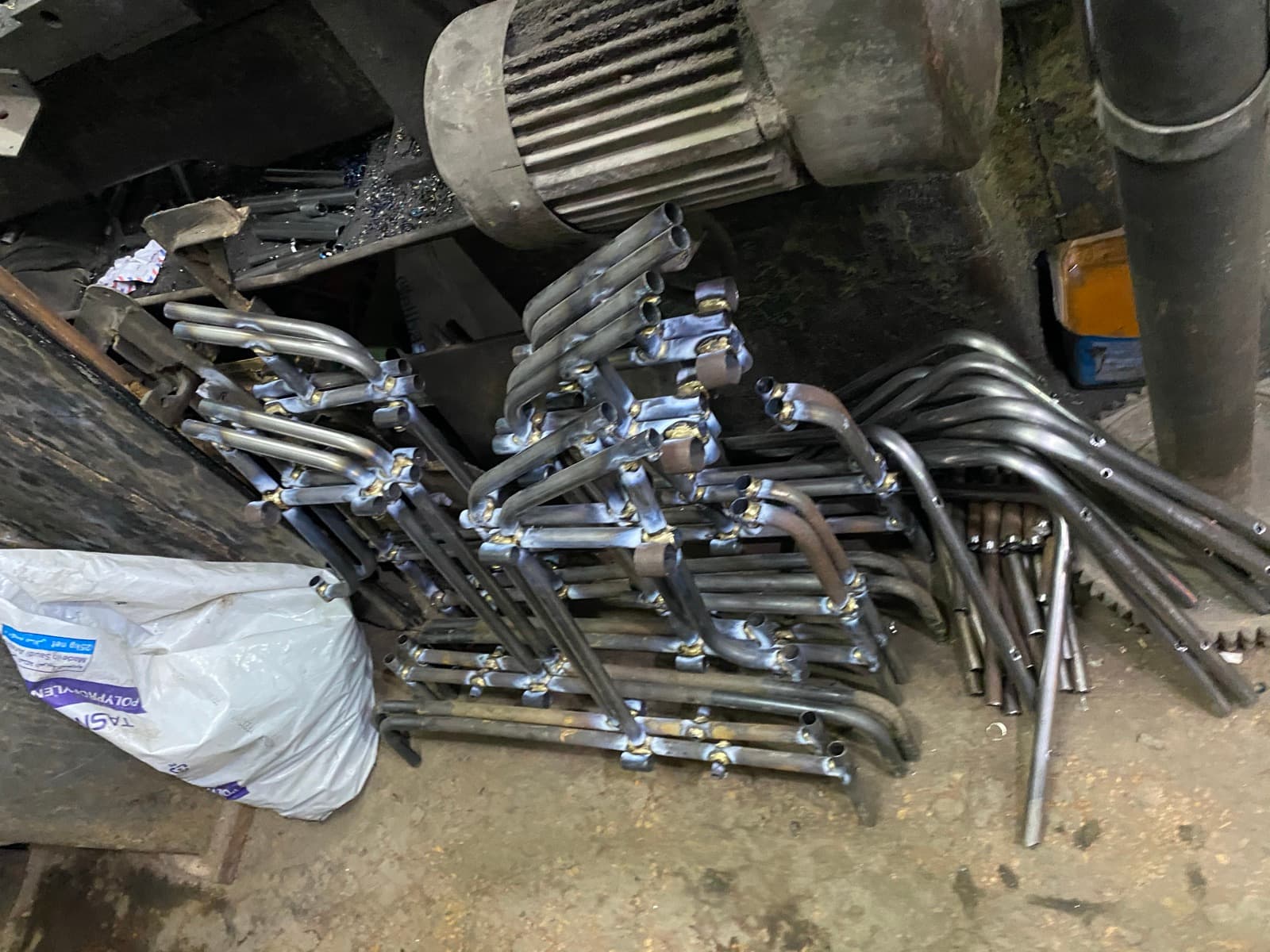 Formed frame components