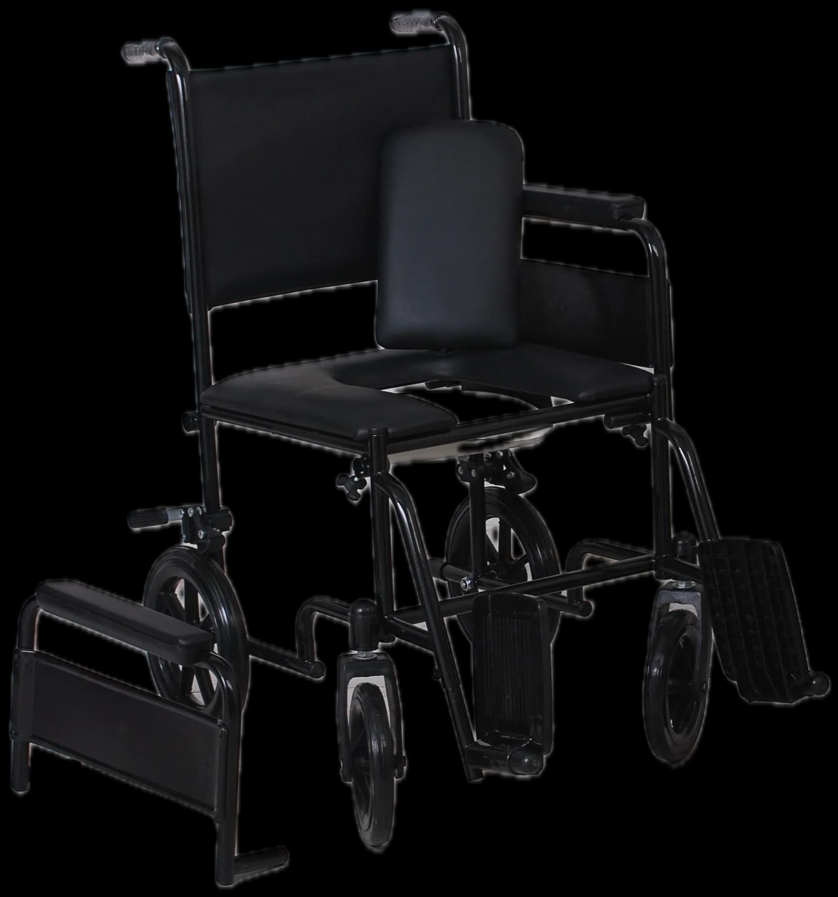 Commode Wheelchair (2-in-1) thumbnail 2