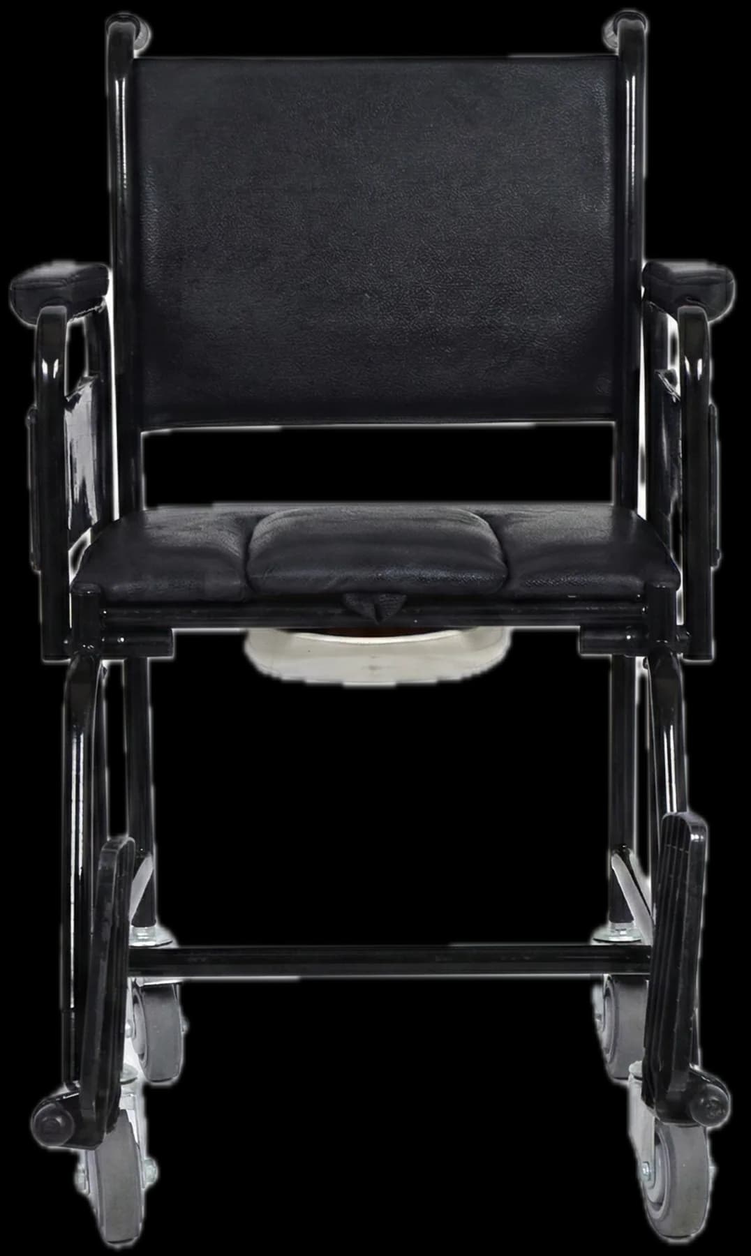 Indoor Commode Chair (Full Castors) thumbnail 3