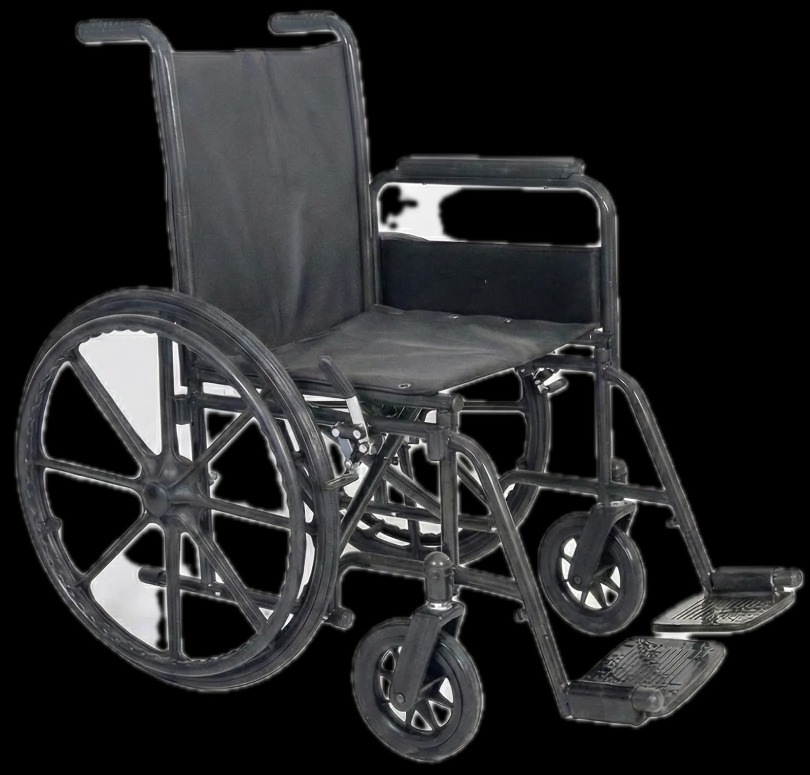 Self-Propelled Wheelchair (Detachable Armrests)